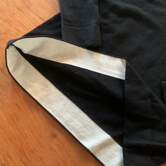 BANANA REPUBLIC - Longline Merino V-neck Sweater - Picture 5 of 8